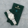 Rolex Oysterdate Precision 34 Argento Oyster 6694 Silver Lining